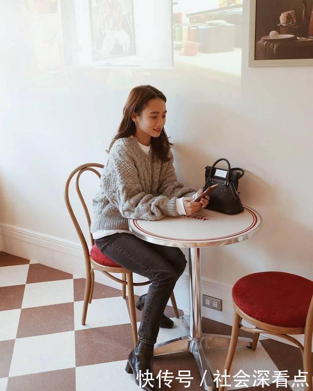 真服|小个子怎么穿仅155cm的她穿出了170的身高,这气场真服