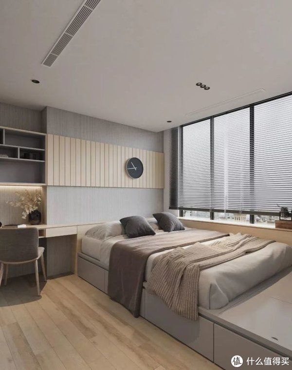 卧室|大卧室已经不流行了,2022年10㎡的卧室流行这样设计,高级有面!