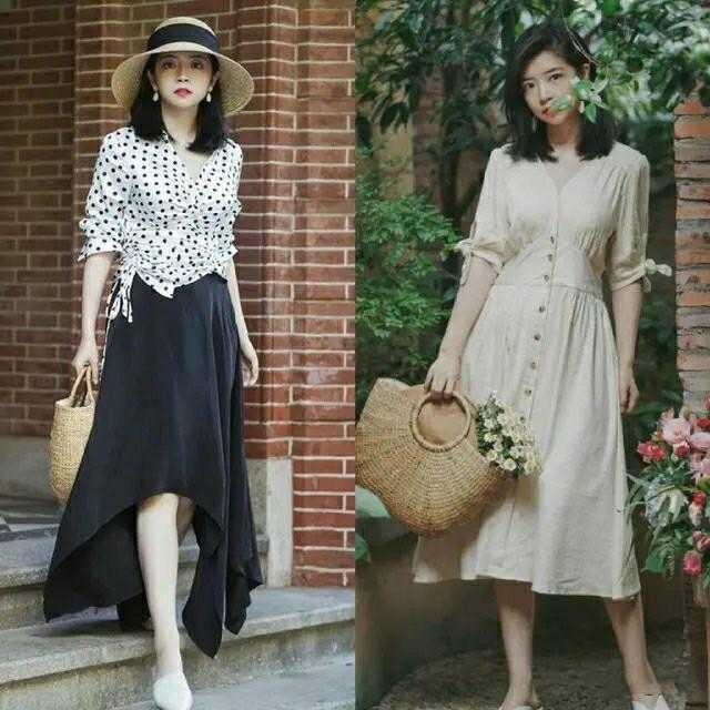 级别|堪称教科书级别的搭配,减龄又气质,40+的最佳搭配了