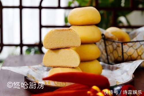不用水和面的喜饼，松软又香甜，不用蒸不用烙，比面包都好吃