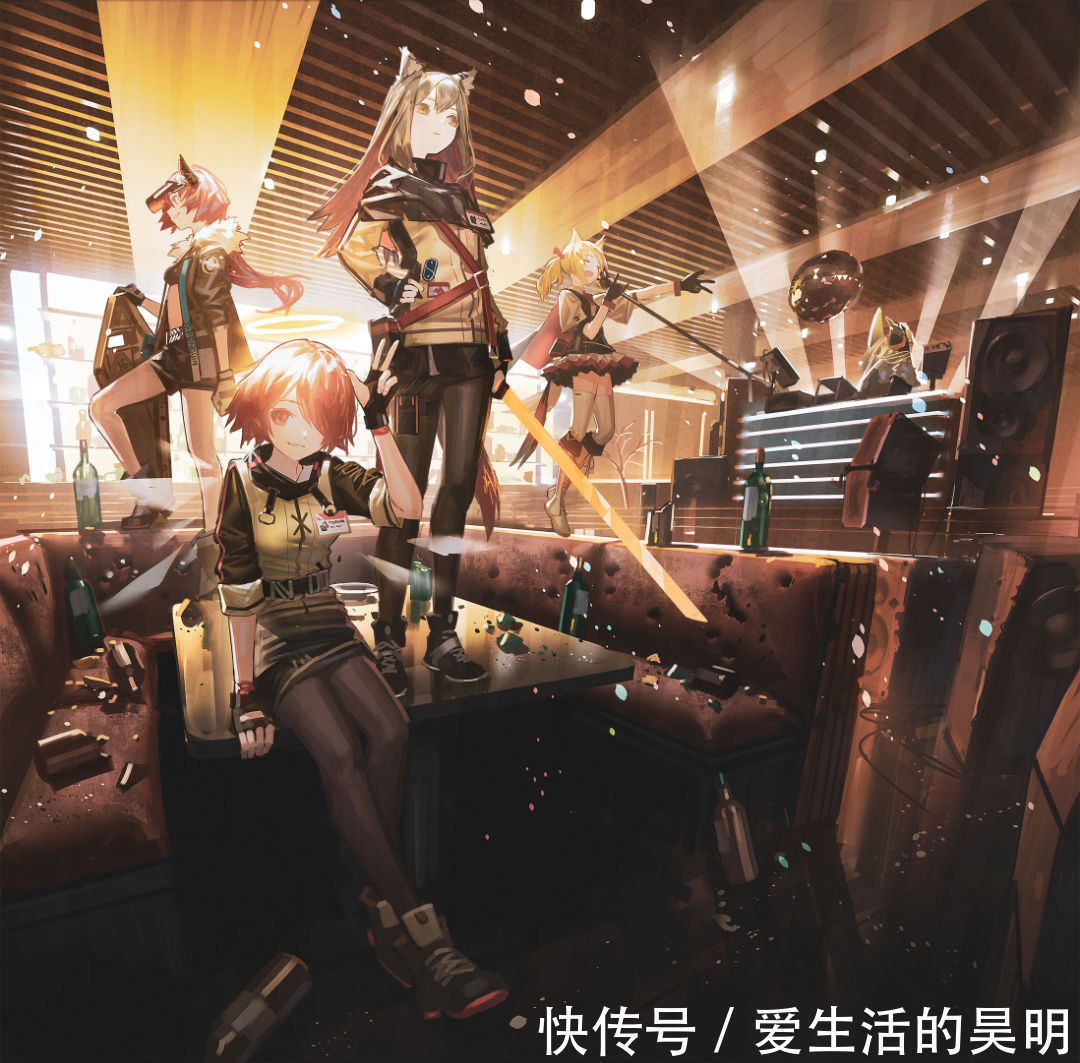 插画|故事感爆棚的动漫人物插画,画面很通透,氛围极佳