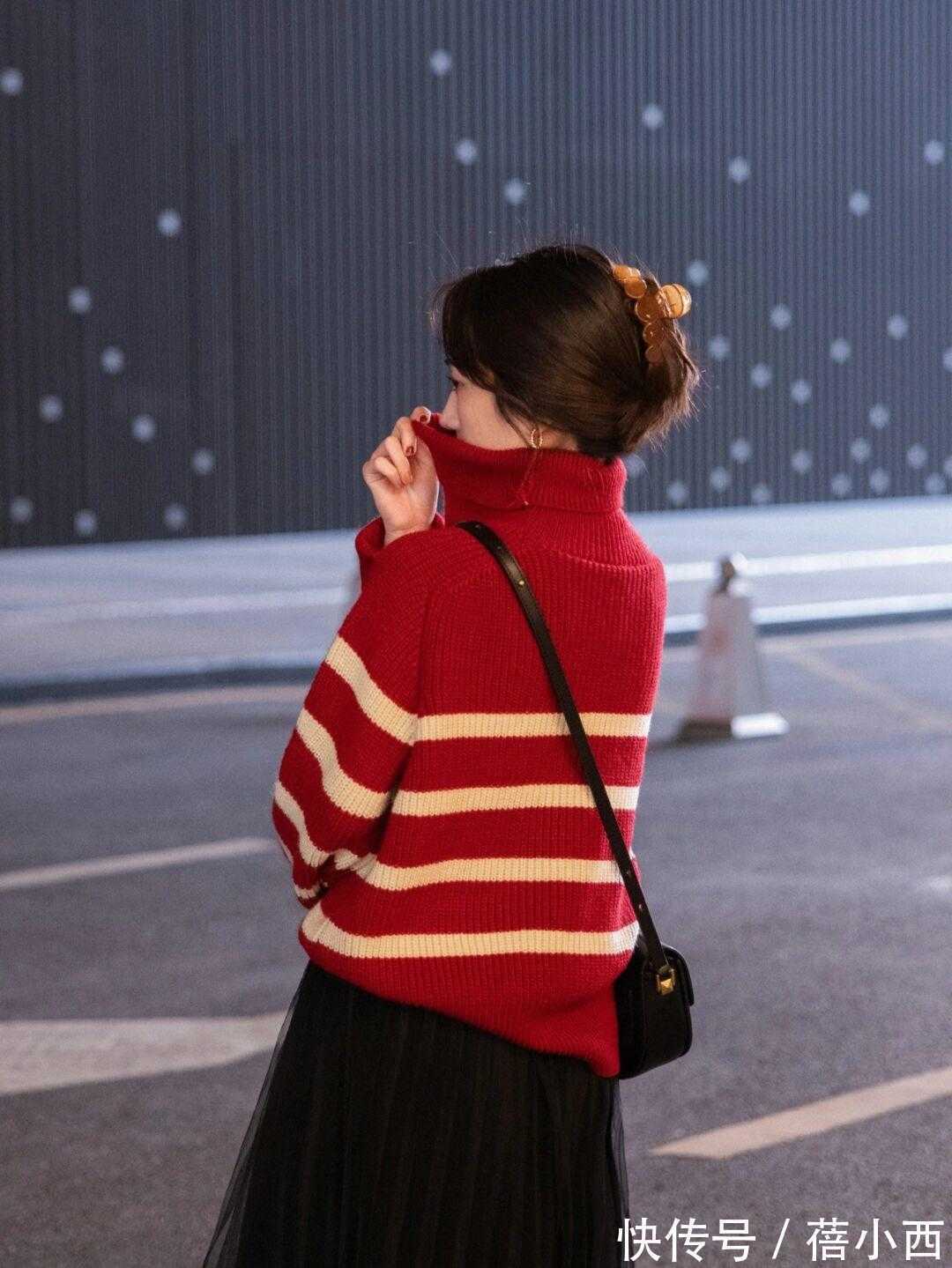 半身裙 小个子女生如何穿针织衫?这几套造型可以直接照搬,高级又优雅