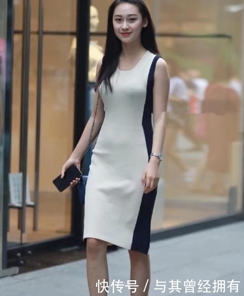 小姐姐的无袖连衣裙,轻松成为迷倒众人的气质女神