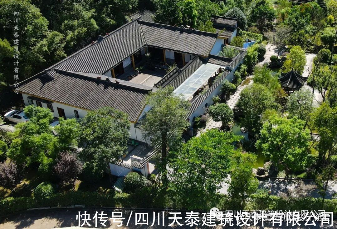 实景|四川眉山一层中式乡村别墅完工实景 农村别墅自建房 眉山施工队