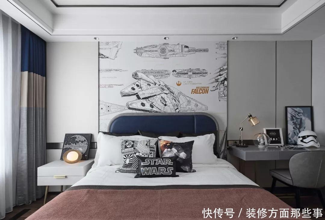 装修|110平三居室以现代雅致为基调，打造一个现代时尚的轻奢空间