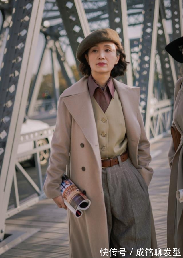 针织衫|会穿的女人不显老,看看三木妈妈的精致穿搭,优雅大气又有高级范