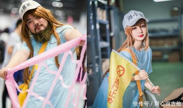 没想到Cosplay也有买家秀和卖家秀，这简直就是天使与魔鬼的组合