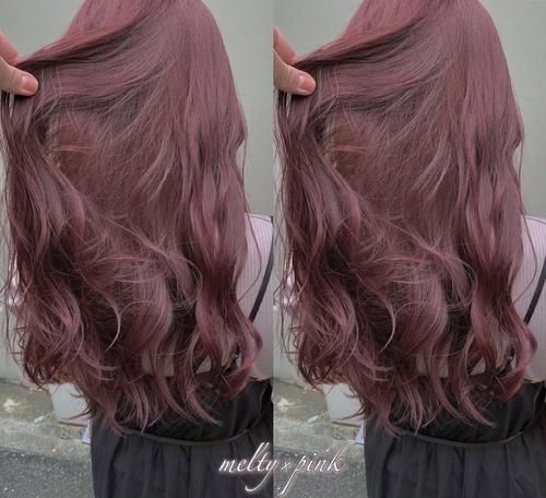 【2021发色推荐】最受日本女生欢迎的浪漫系发色“＃瑛粉棕”