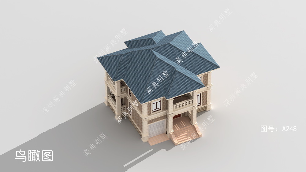 两层|欧式两层别墅,造型优美,真的让人向往。