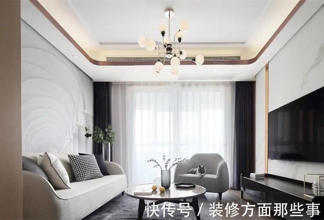 用力过猛|80平现代豪华风二居室,营造平静而不失时尚氛围