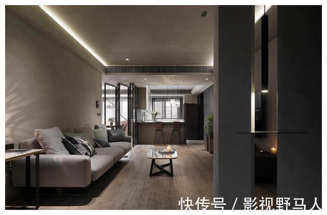 小家|两个人的温暖归宿!110㎡极简高级灰,打造极致优雅小家!