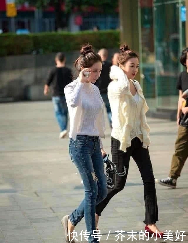 回头率|街拍：高挑回头率高的美女，搭配有致衬托的魅力更加加分！
