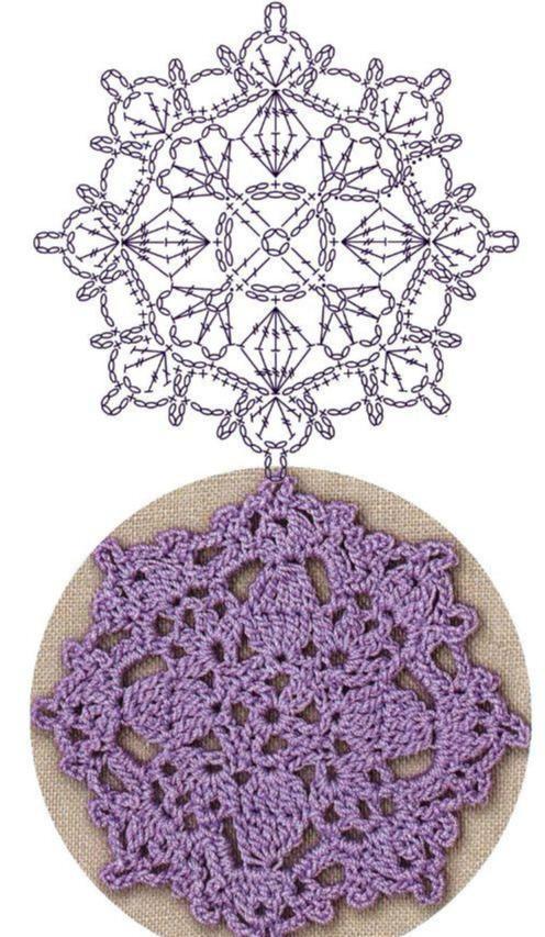 55款钩编平面花片图解,各个形状都有,以后钩什么都可以!收藏