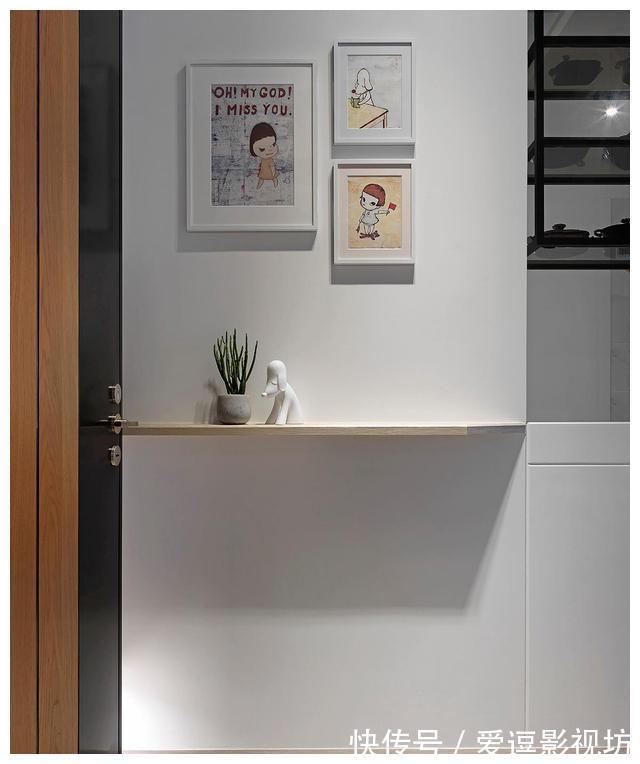 电视柜|她家70㎡,看似简单,却透着艺术家的精致范,小空间的变身术!