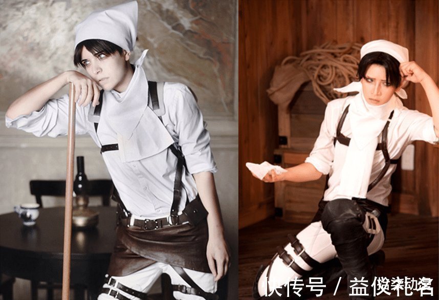 进击的巨人|进击的巨人COS:小哥神还原巨人模样!韩吉漂亮潇洒,风头盖过三笠