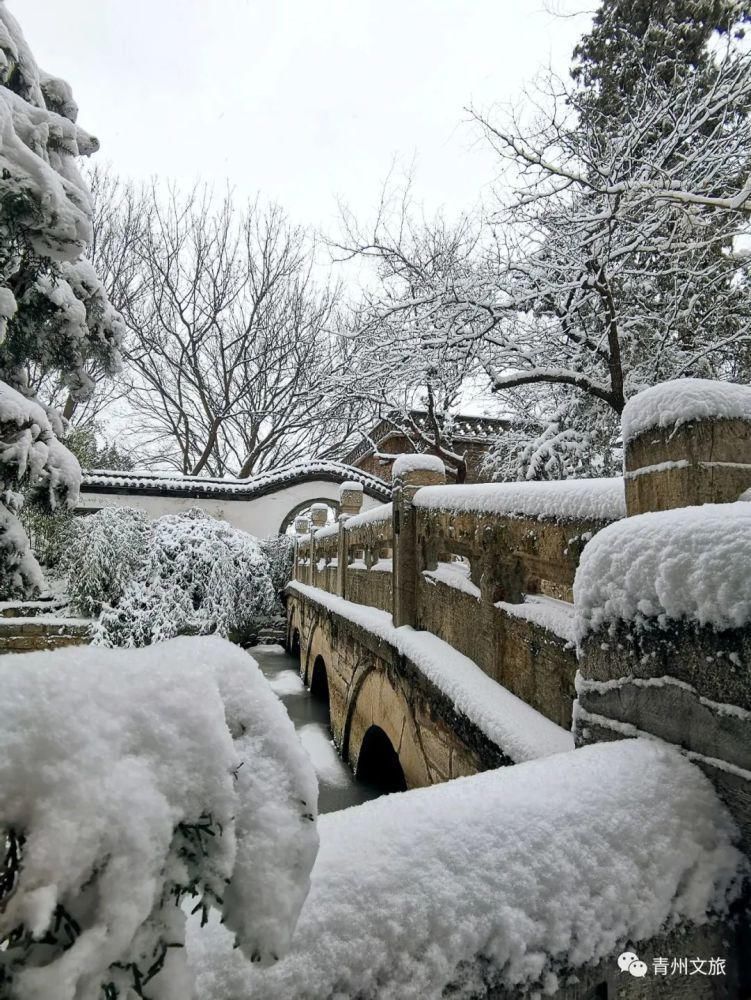 庚子年冬月，在青州古城听雪落下的声音～