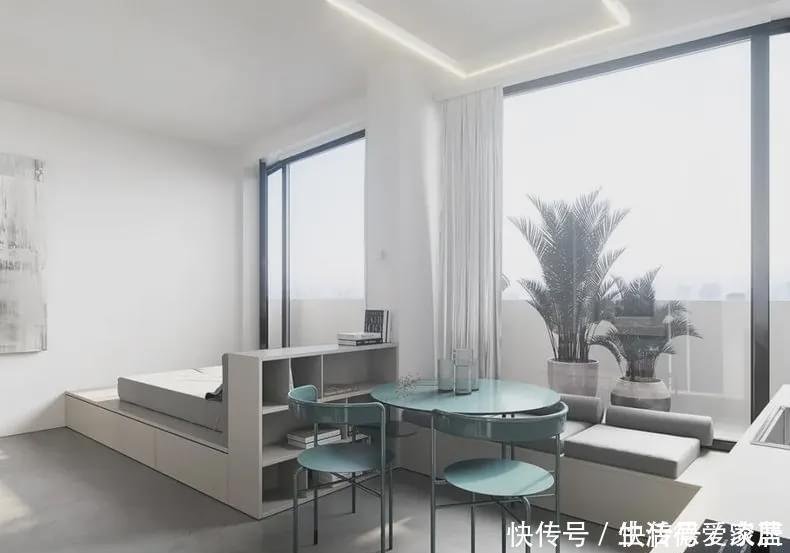 舒适|29㎡二人居，一室一厅舒适自在，再来个衣帽间，这才是生活