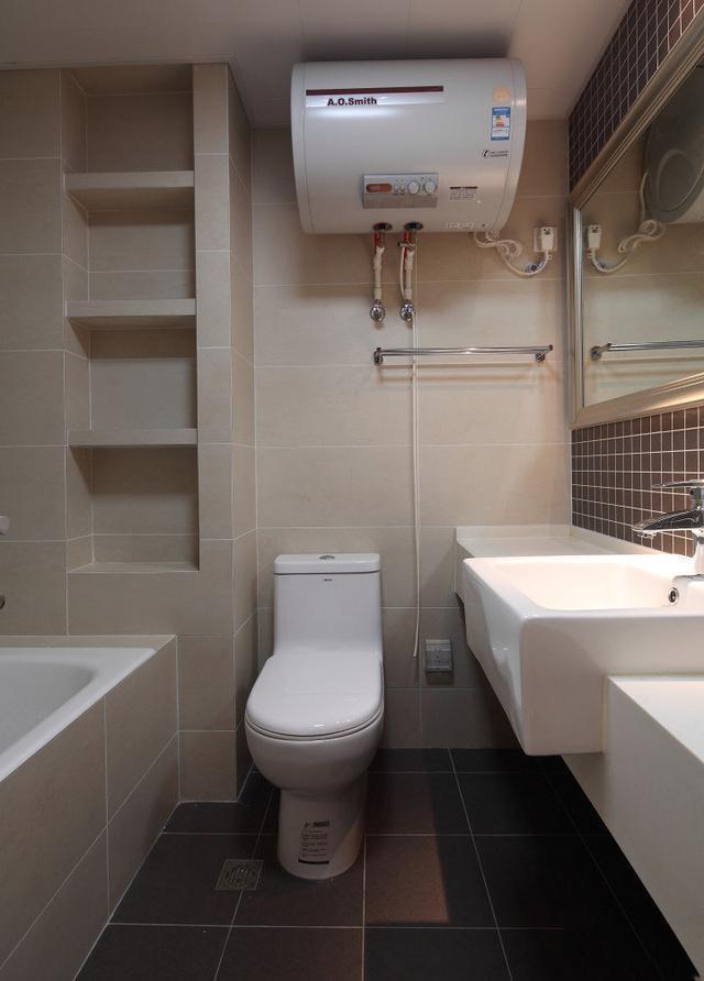 干湿|头一回见卫生间这么装，漂亮又省钱！买了房我也这么设计