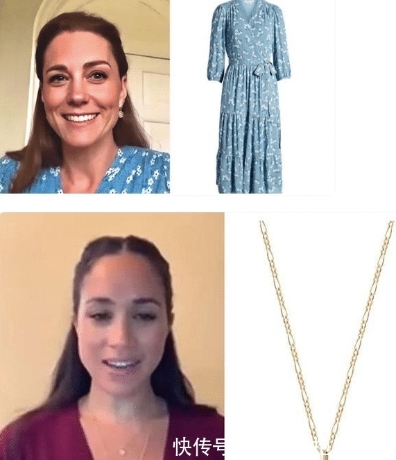 弟媳 凯特与弟媳隔空撞发型,同款偏分波浪卷发,一岁之差美出不同气质