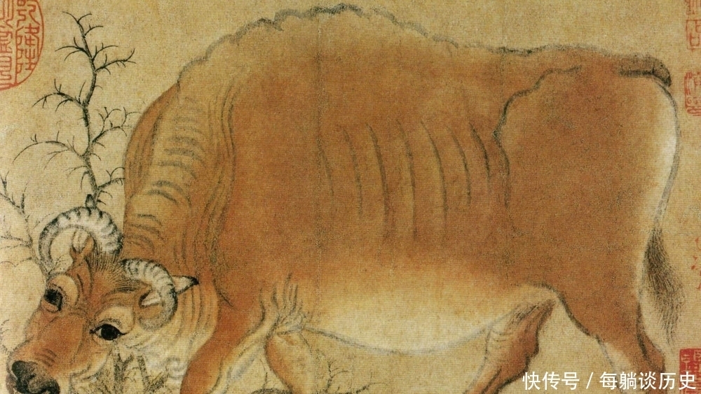 五牛|唐代画家韩滉和《五牛图》
