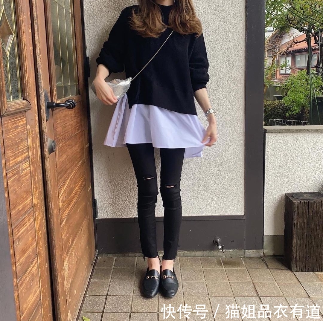 五一出行,要穿得舒适、大方一些,“裤装配平底鞋”就足够你美了