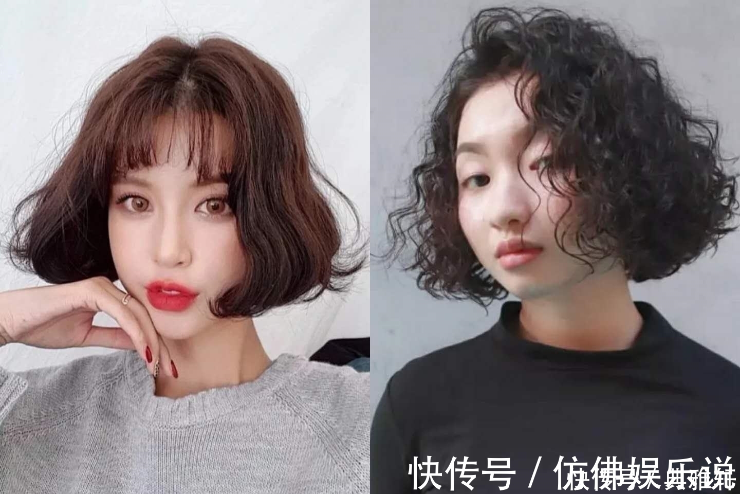 脸型|头发少的女生适合烫卷发发型吗?有什么好的建议?