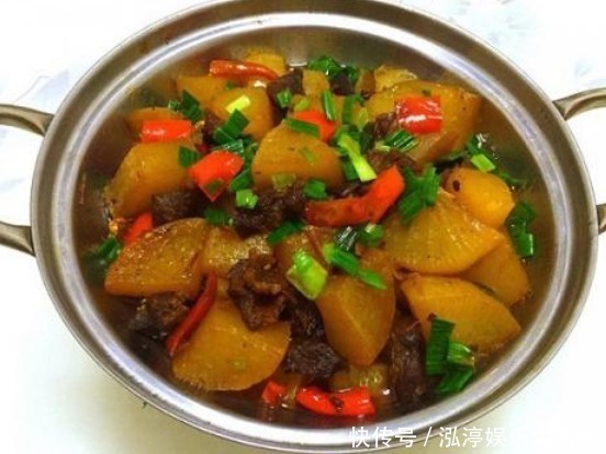 炖牛肉|炖牛肉，加上这三种食材，肉质软烂还煮不化，又能节约一半时间！