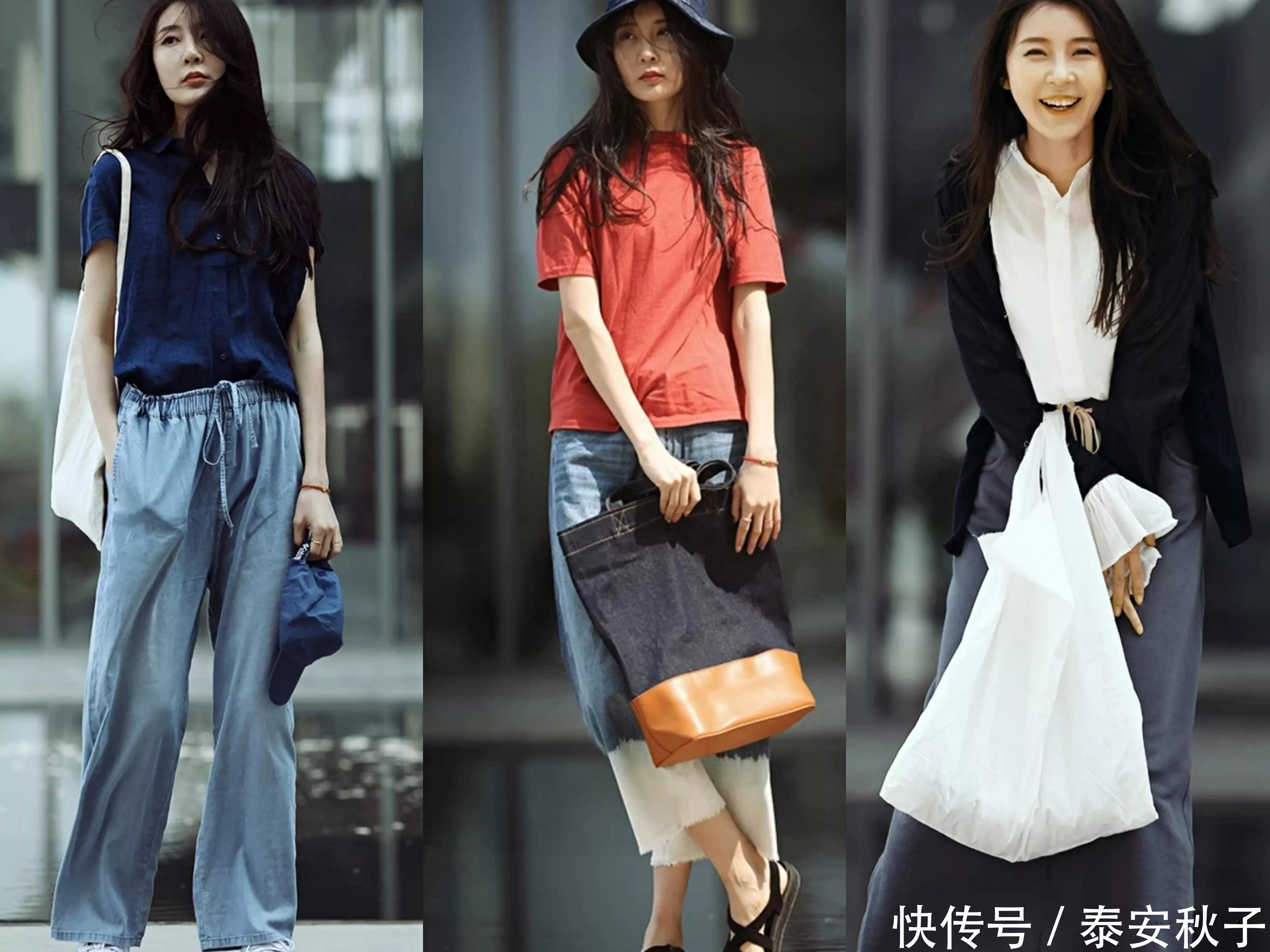 慵懒|今年夏天,爱上了清雅、慵懒的“茶系”穿搭:休闲又文艺,好美!