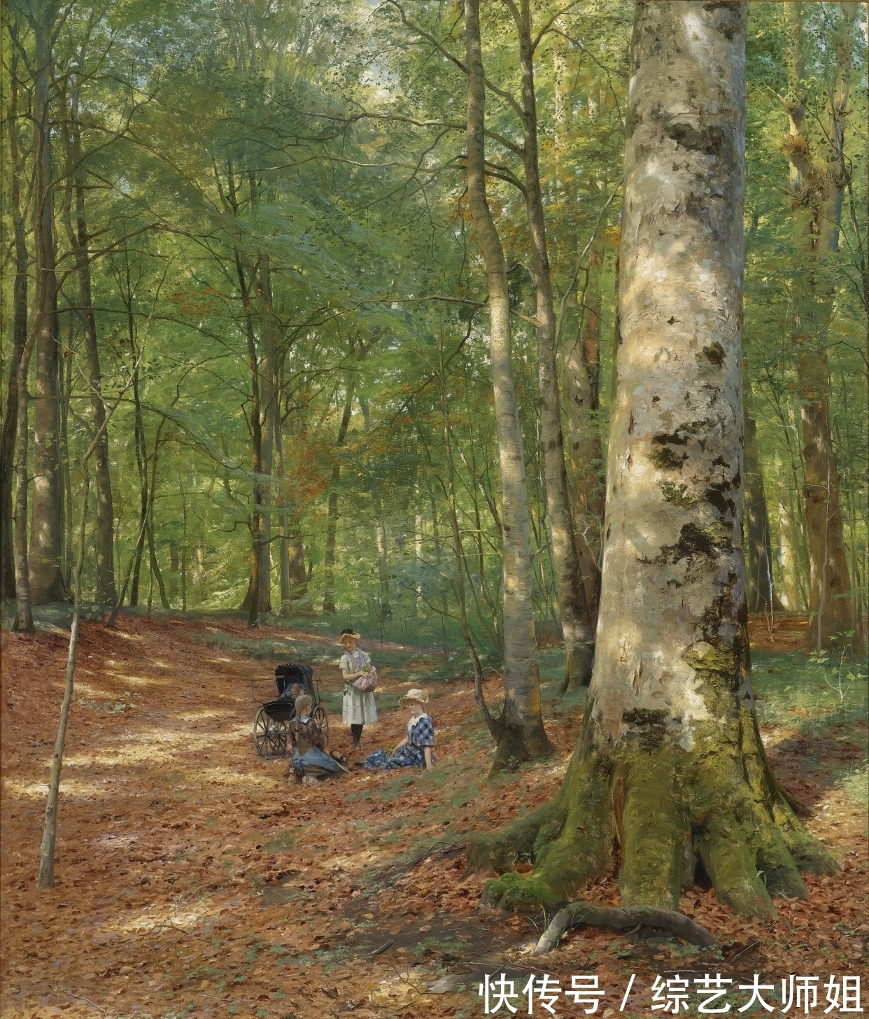 森林会|他画的森林会呼吸,彼得·莫克·蒙森德Peder Mork Monsted油画欣赏