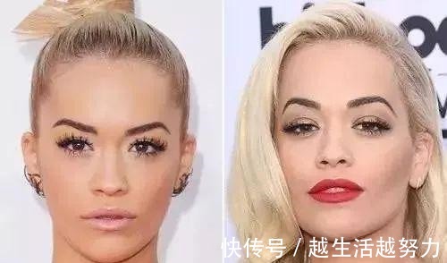 化妆 现在很多女生不化妆只涂口红!