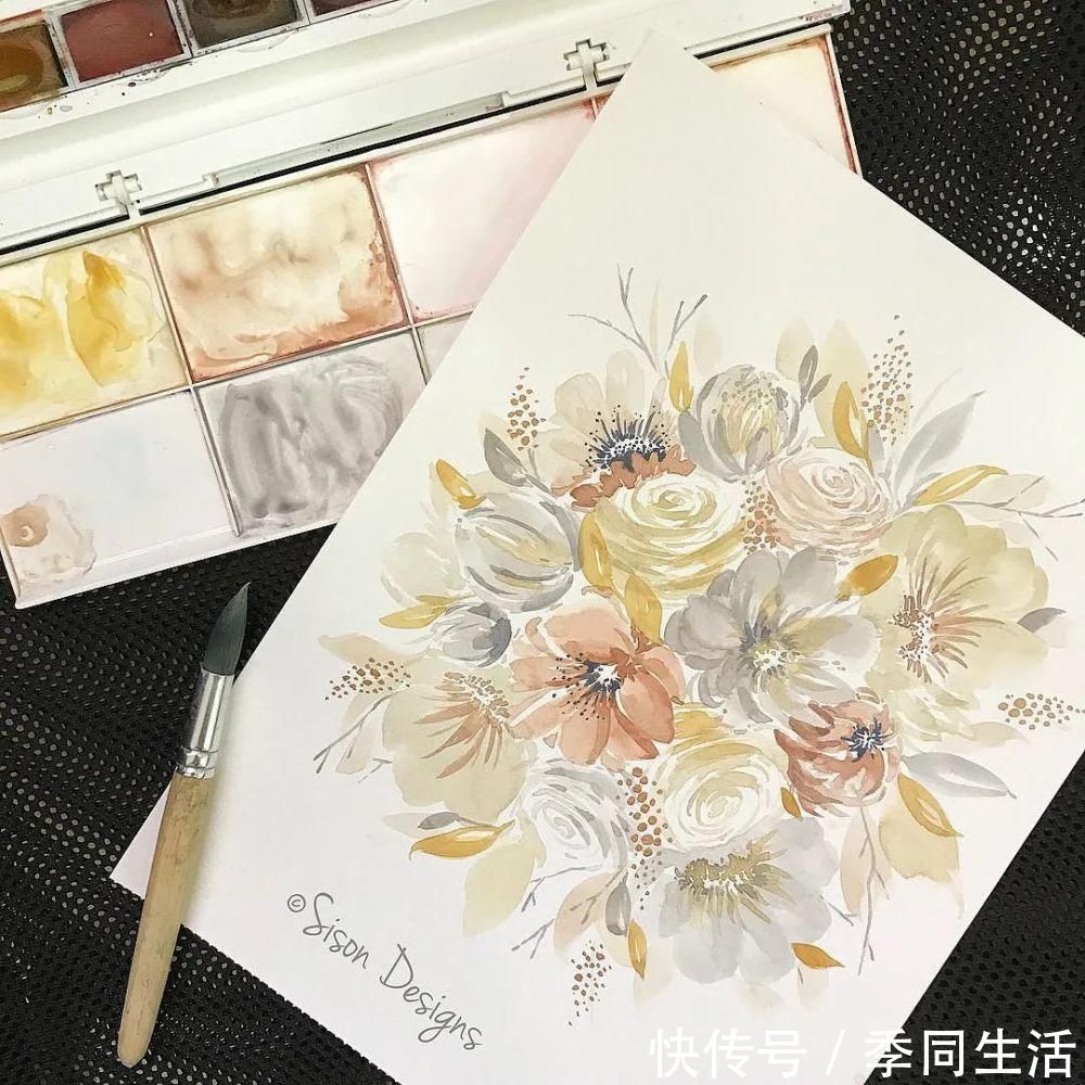 笔尖&美爆!70张超简单小清新的水彩手账,你想要的都在这里!收藏这篇就够了!