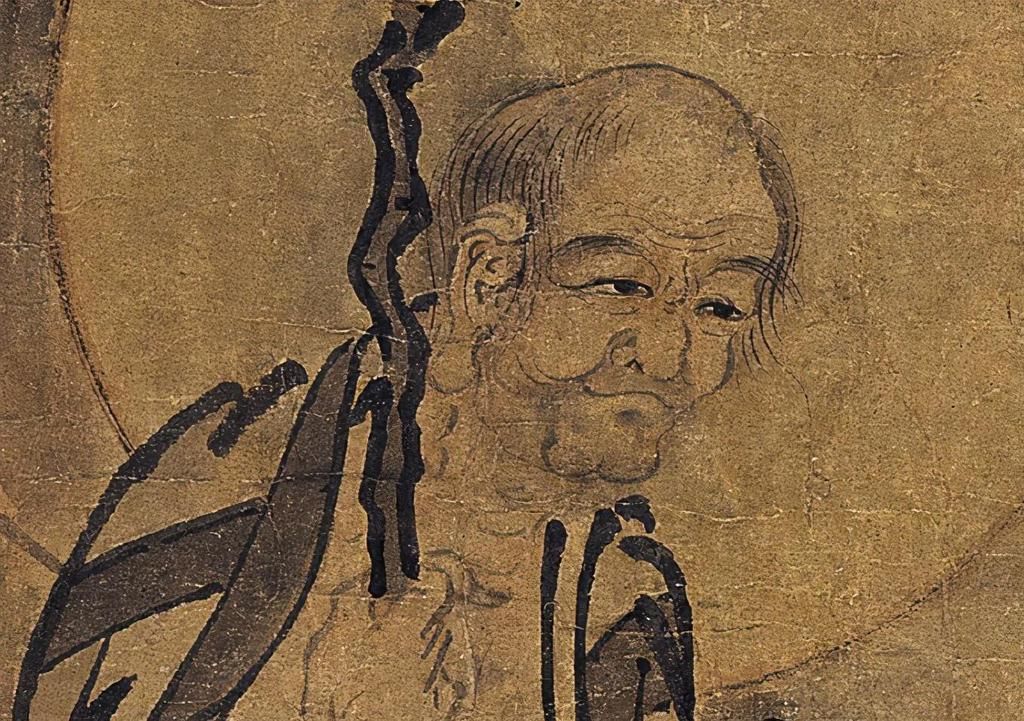  年前|700年前的古画，疑似出现穿越中的老虎，画中老人表情更奇怪