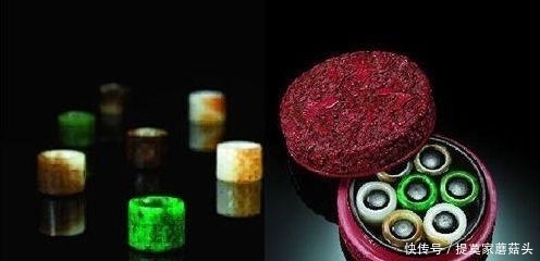  李莲英|历史上最有价值的五枚扳指, 李莲英的翡翠扳指垫底!