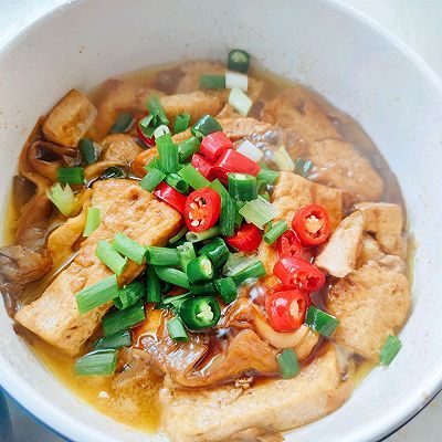 昆布酱油|平菇烧豆腐