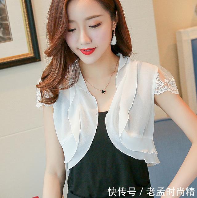 蕾丝|夏季时尚穿搭推荐:几款优质的夏季短款开衫,超级时尚百搭型