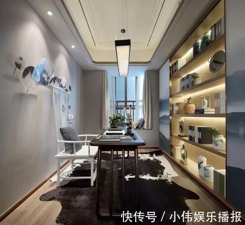 硬包板|126㎡新中式,禅意端庄的新中式软装搭配,儒雅大方的居住空间