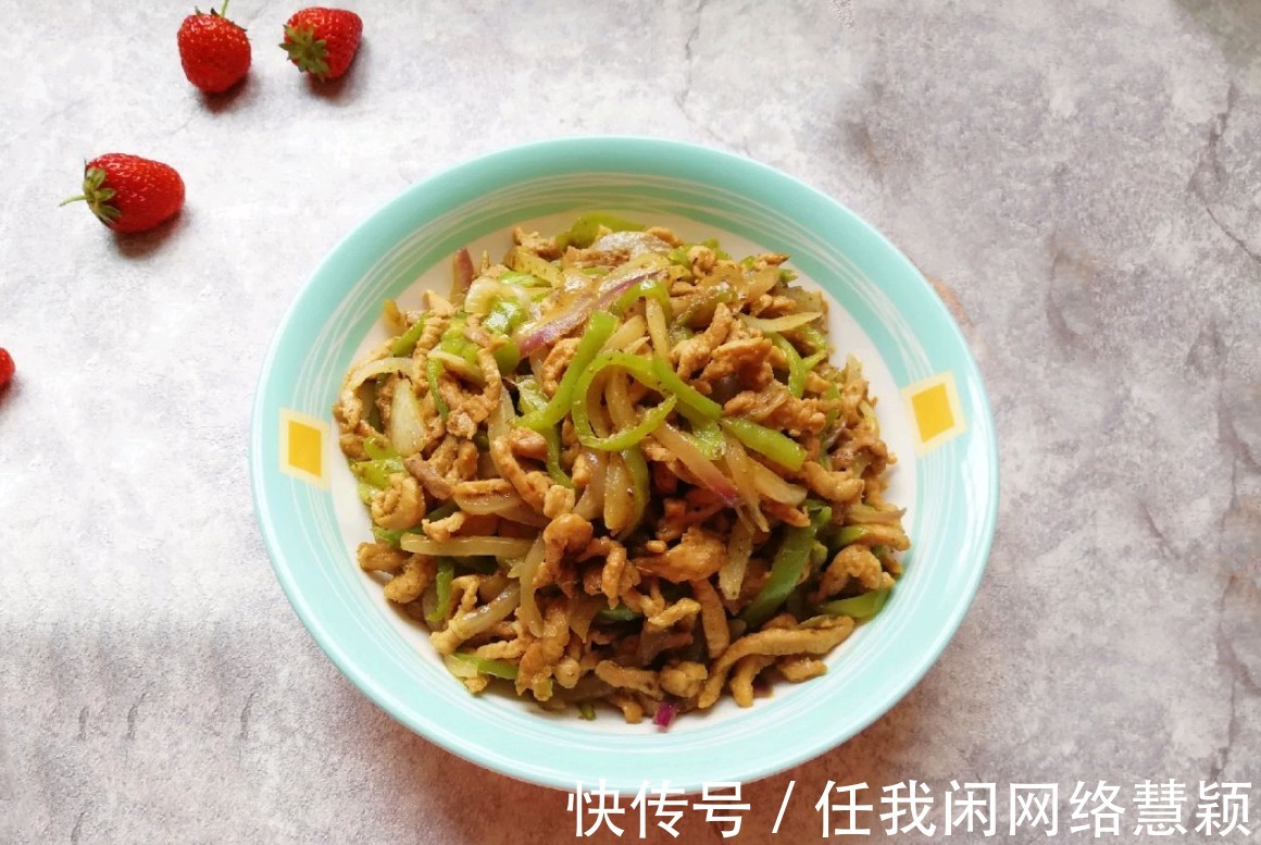 孜然炒肉这样做，满满的烧烤味，焦香脆口，香辣下饭