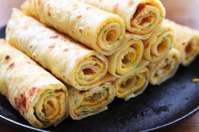 蛋液|比手抓饼简单,比油条健康,简单易做,早餐吃太好了,家人都爱吃