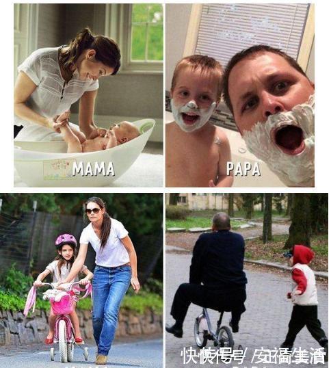 爸爸|双胞胎坐爸爸自行车座后打瞌睡,网友笑称:活着就不错啦