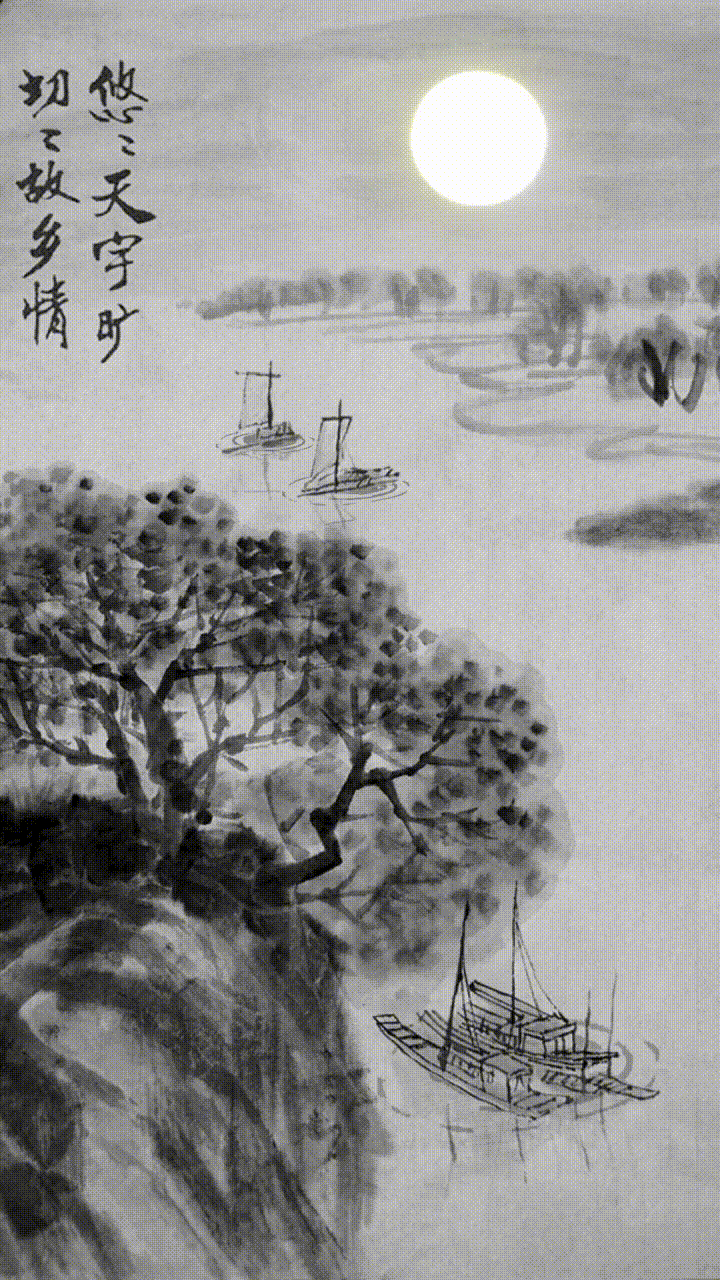 李白&5377首唐诗写尽300年间的月色,70首新唐诗,把当今的月色写神了