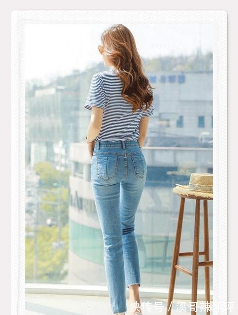 身材|时尚精致牛仔裤,特别的迷人,还能更好地修饰身材!