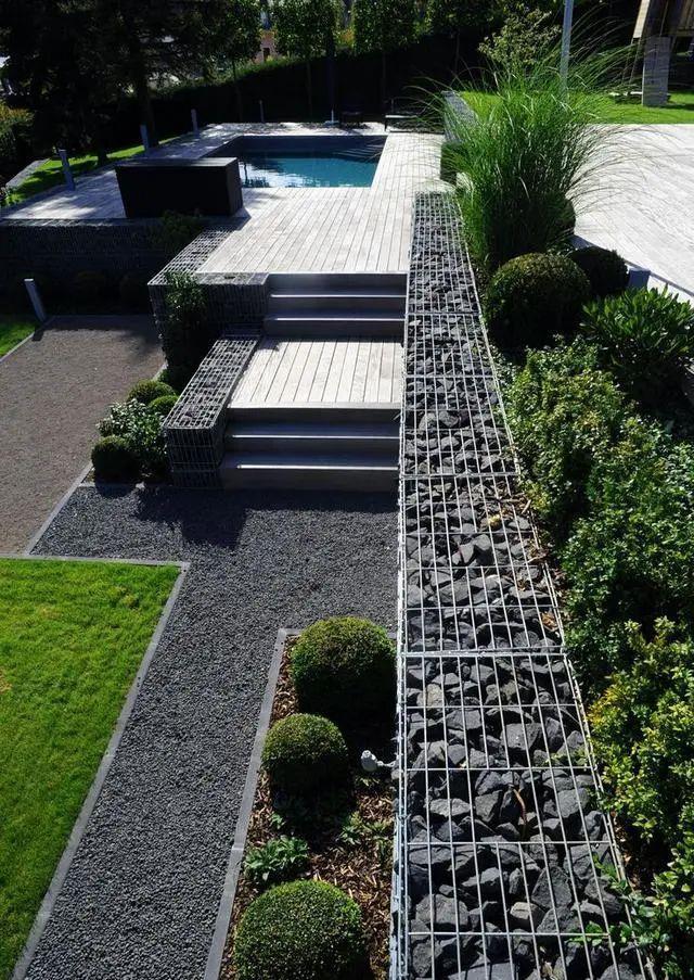 视觉效果|院子错层设计，错落有致一次拥有2个庭院，早知道我家也这样装了