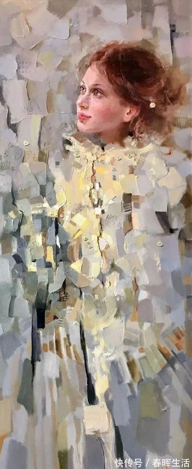 脱俗|她的油画有一种惊艳脱俗的美,乌克兰天才女画家艾琳·谢里