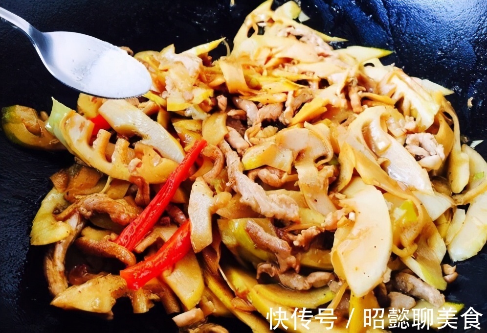 春笋|一道普通的家常菜,味道鲜嫩,非常下饭