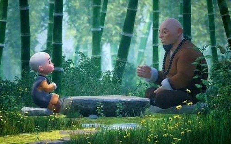 泥土问佛的寓意,有什么看不开的呢,我们的烦恼都是自愿的