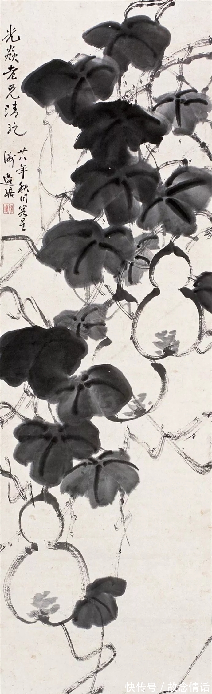 齐白石&齐白石入室弟子,拜师不学师!王铸九写意花鸟画