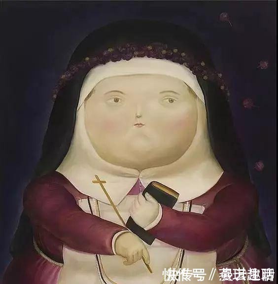 胖子@最会画胖子的魔幻现实主义画家,蒙娜丽莎在他画笔下憨态可掬