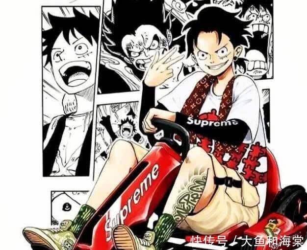 草帽|草帽成员换上现代服装,形象都大变,但最爱的还是罗宾