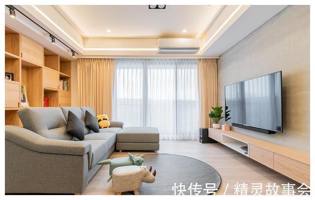 玄关|温暖,是对一个家最好的诠释!她家80㎡,清爽自然,太舒服了!