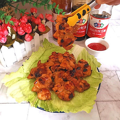 香煎脆皮鸡腿肉